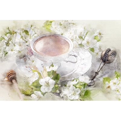 Cup Of Tea - Wrapped Canvas Print
