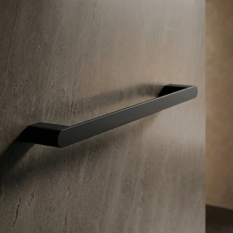 Linear Towel Bar, Black