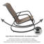 Chaise berçante d'extérieur en métal -94541193