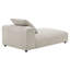 Chaise longue rembourrée en velours côtelé Solace-101323710