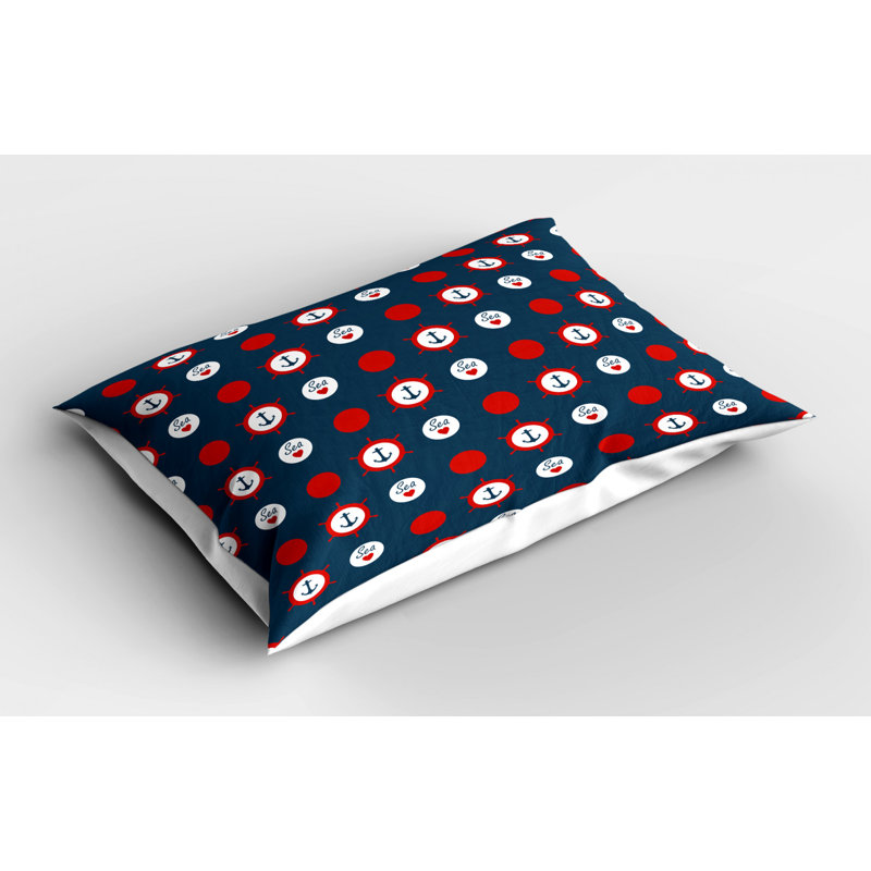 Dots Polyester Polka Dots Sham Set, Twin