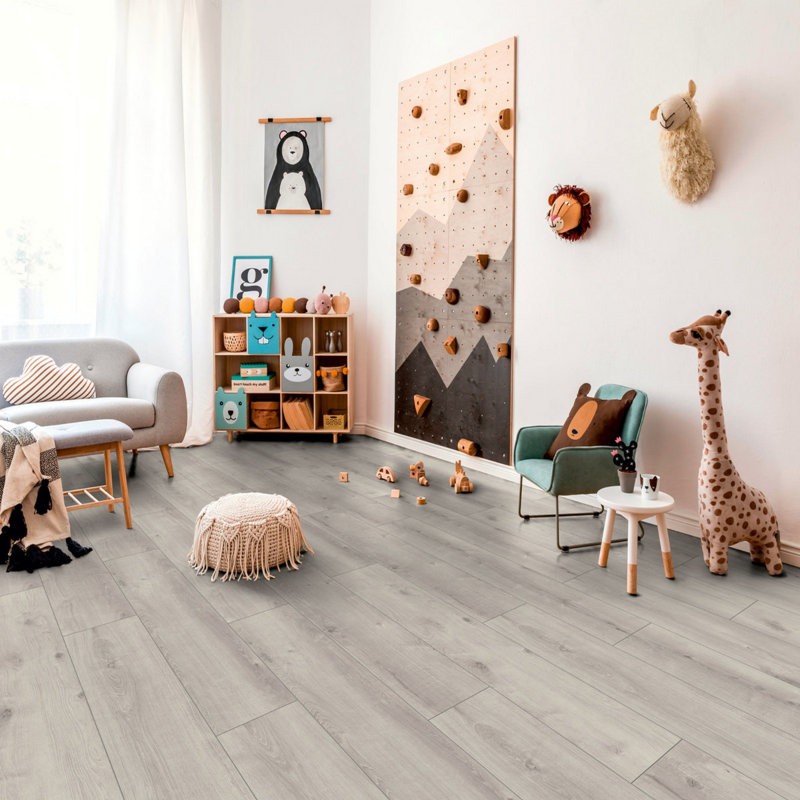 Oak Laminate Flooring, Light Brown