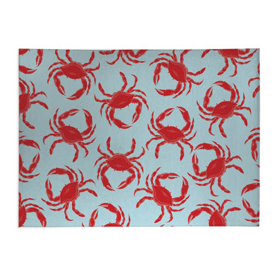 Crabby Thin Lightweight Kitchen Mat