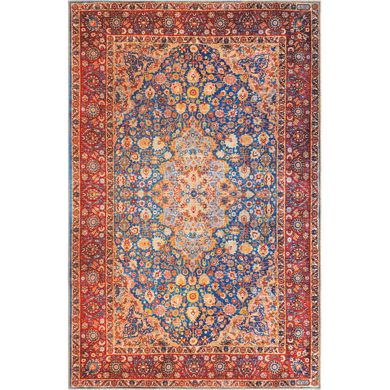 Utin Chenille Oriental Indoor Rug, Rectangle 5' x 8'