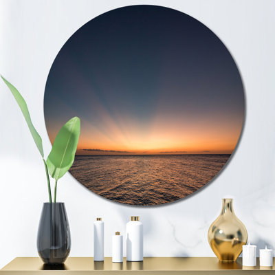Tropical Caribbean Island Sunset I " Tropical Caribbean Island Sunset I "