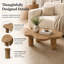 Table basse d'appoint Playful Modern Cloud Silhouette-130079658