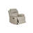 Manual Reclining Faux Leather Armchair Cream-123043863