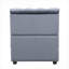 Fauteuil d'appoint modulaire en velours gris doux sans accoudoirs, Glam
