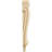 6 1/4"W x 3"D x 22"H Large Acanthus Pilaster Corbel, Maple-58020767
