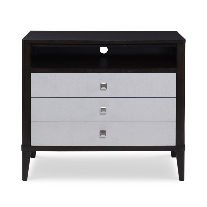 Aria 2 - Drawer Solid Wood Nightstand