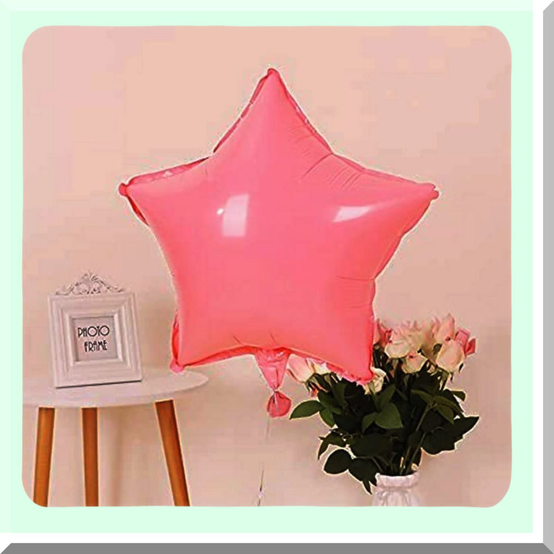 Colorful Star-Shaped Balloons Set for Party Decorations