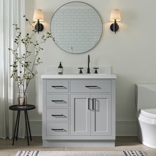 Design House Brookings 36-in Modern Birch Bathroom Vanity Base Cabinet  without Top in the Bathroom Vanities without Tops department at