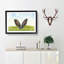 Ears of a Hare in the Grass - Picture Frame Graphic Art Print-56713357-56713358