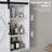 Wall Cabinet with Sliding Door and Adjustable Shelf