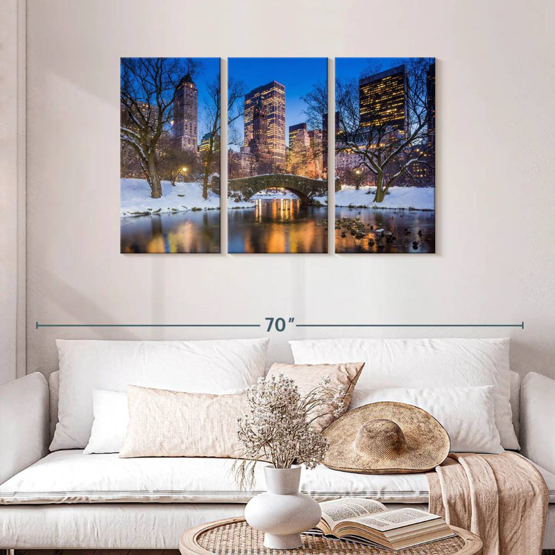 Nicci Winter Gapstow Bridge, 28" H x 45" W