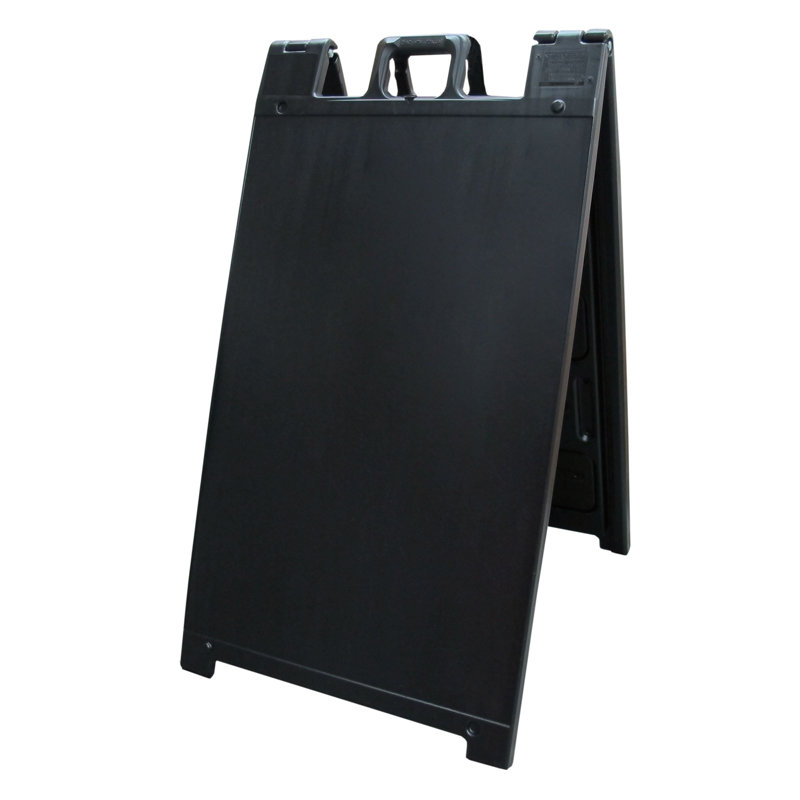 Porte-affiche double face, Noir