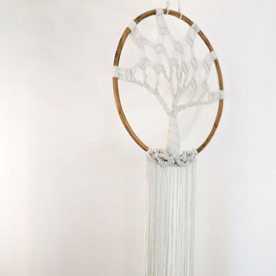 Macrame Knotting Cotton Wall Hanging