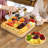 Union Rustic Kevona Bamboo Cheese Board, Charcuterie Board Set