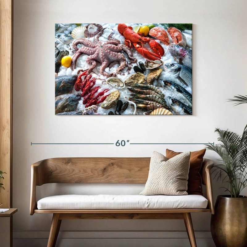 Fresh Seafood Platter, 30" H x 45" W