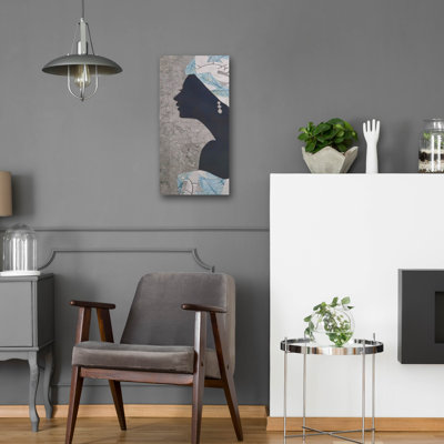 Art mural en verre épique «Timeless Elegance 4» par Coco Good, 12 po x 24 po Epic Art