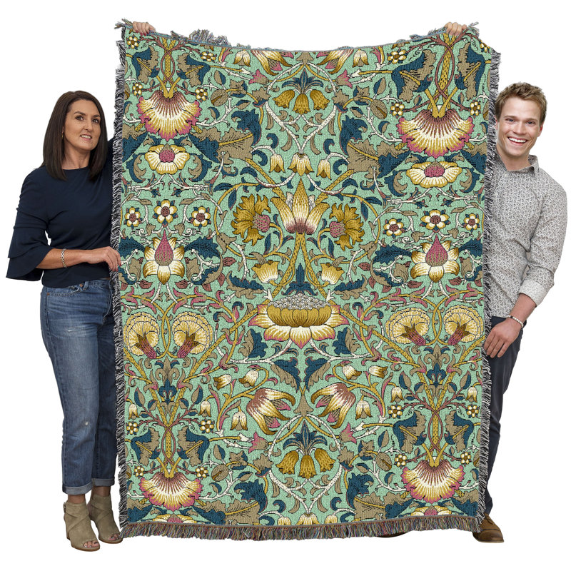 Couverture en mousse Pure Country Weavers par William Morris, L 72 po x L 54 po, Mousse