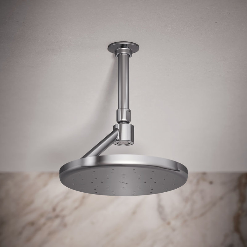 Flood Adjustable Shower Head, Polished Chrome