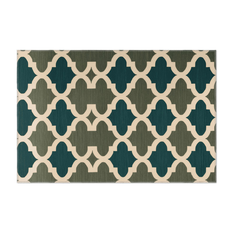Tapis vert intérieur et extérieur Trellis, Rectangulaire 2 pi x 3 pi