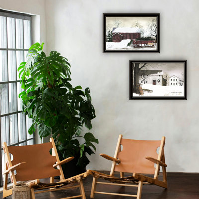 2 décorations murales de Noël, cadre noir pour le salon et la chambre à coucher, décoration en papier de bois fin faite pour rehausser votre chambre à coucher