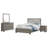 Leyna 4-piece Queen Bedroom Set Brown Oak-116400074