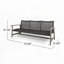 Canapé d'extérieur 75,25 "Paito-1604673580