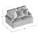 Adaley 69'' Upholstered Loveseat
