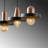 3 - Light Black/Gold Kitchen Island Pendant