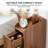 Narrow End Table Storage