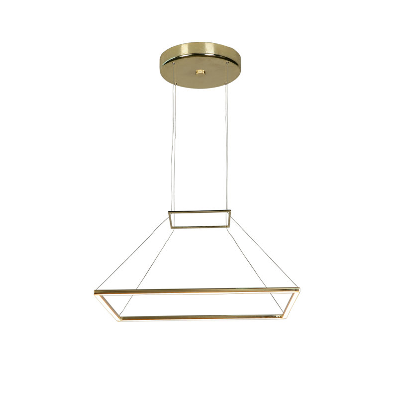 Geo 1-Light Ceiling Fan Schoolhouse Light Kit