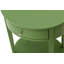Table de chevet Mid-Century moderne avec 1 tiroir en bois, stable et robuste - finition vert trèfle-268038689