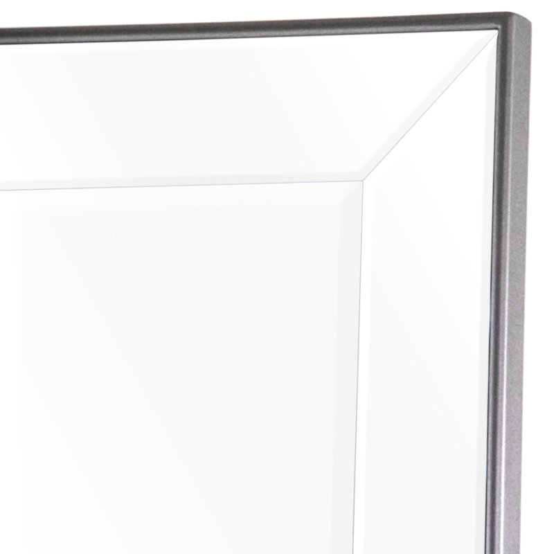 Beveled Rectangle Metal Beveled Mirror