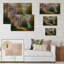 «Subtle Evening Light Through The Trees II», reproduction d'art murale Lake House-60160133-60160136
