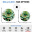 "Succulent Art", horloge murale en verre-64691238