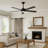 SkyFan Cassiopeia 60" 6-Blade Ceiling Fan-1243291114