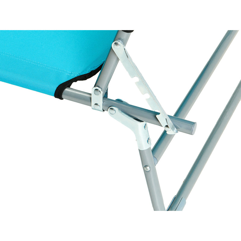 Sun Lounger FOLIGNO Metal, Blue