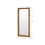 Broussard Wood Flat Mirror-15892114