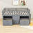 Jayneen Twin Size Wood Loft Bed With 4 Drawers And Shelves,Ladder-1320999918