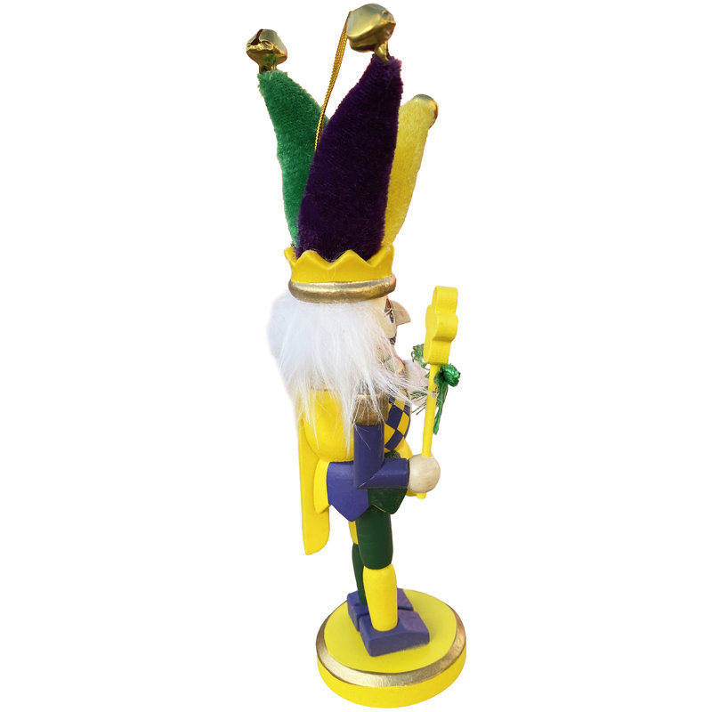 Figurine suspendue casse-noisette Mardi Gras