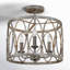 Patrice 3 - Light Semi Flush Mount
