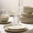 Stone Lain Dua 16-Piece Dinnerware Set Stoneware, Borosilicate Glass-111178118