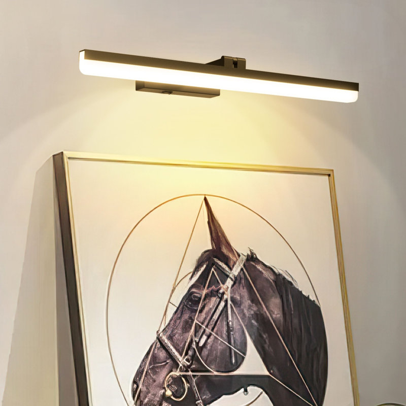 Lampe murale sans fil rechargeable, lampe murale à pile, adaptée à la peinture et aux œuvres d'art