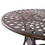 Table de salle à manger en fonte d'aluminium-598221686