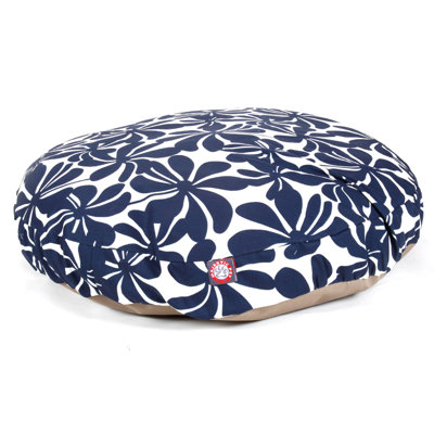 Floral Polyester Pet Bed