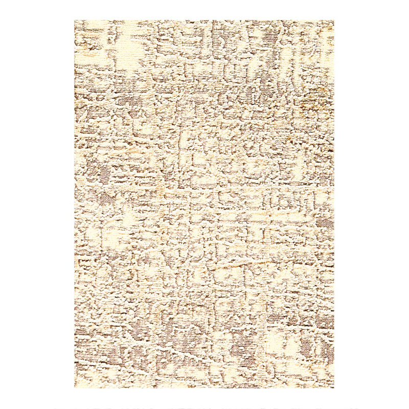 Tapis moderne à tissage large 2 pi x 3 pi