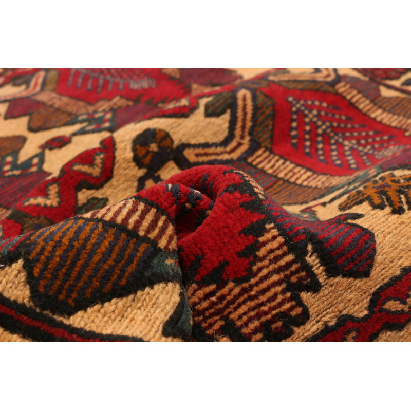 Tapis rouge tadjik 2 pi 10 po x 4 pi 6 po